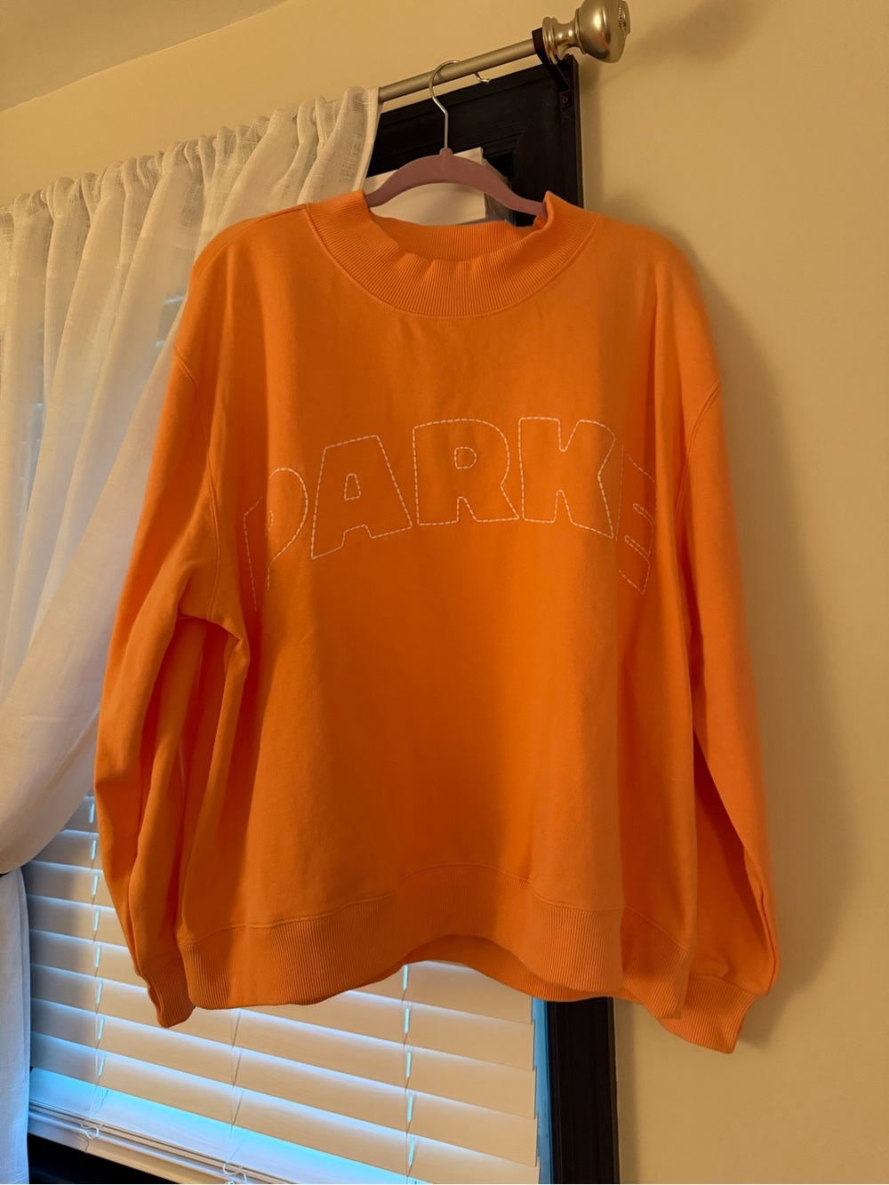 PARKE x Target Mockneck Sweatshirt NWT